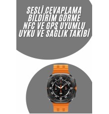 Tüm Telefonlara Uyumlu Akıllı Saat Uyku ve Sağlık Takibi Nabız Ölçer Adım sayar