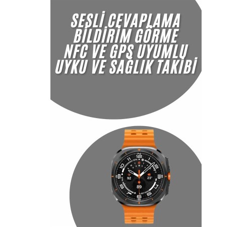 Tüm Telefonlara Uyumlu Akıllı Saat Uyku ve Sağlık Takibi Nabız Ölçer Adım sayar