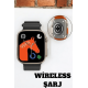 Uyku ve Nabız Takipli, Wireless Şarjlı Akıllı Saat Android ve iOS Uyumlu