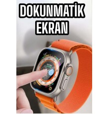 Akıllı Saat Uyku ve Spor Takibi Yeni Nesil Bluetooth Bağlantılı Amoled Ekran