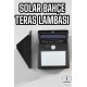 Güneş Enerjili Bahçe Lambası Solar Gece Aydınlatma Sensörlü Lamba