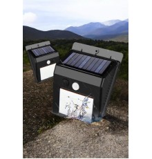 Solar Lamba Giriş, Bahçe Yol Avlu Hareket Sensörlü Led Parlak Gece Su Geçirmez