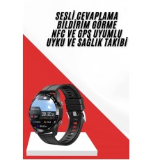 Yeni Nesil Akıllı Saat Arama Cevaplayan Uzun Pil Ömrü Müzik Dinleme