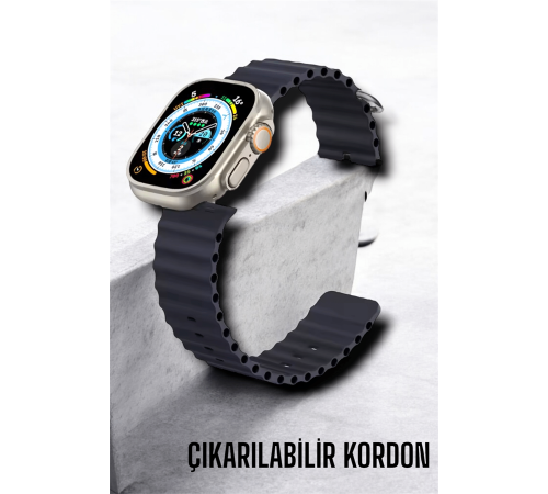 Bluetooth Bağlantılı Nabız, Kan Basıncı, Oksijen Ölçer Akıllı Saat