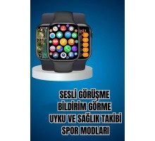 Kaliteli Akıllı Saat ve Kaliteli Bluetooth Kulaklık ANC Özelliği Uzun Pil Ömrü