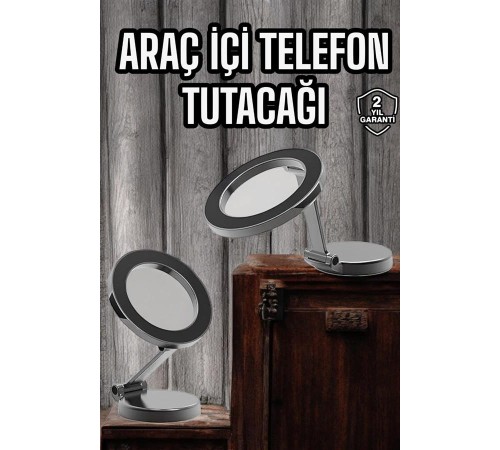Yeni Nesil Araç İçi Mıknatıslı Telefon Tutacağı Tüm Telefonlara Uyumlu