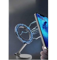 Telefon Tutucu Tüm Arabalara Uyumlu Araç İçi Katlanabilir Manyetik Tasarım