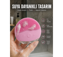 Profesyonel Yüz Temizleme Masaj Aleti Su Geçirmez, Kablosuz Şarj Özellikli Kolay Temizlenebilir Yeni Nesil