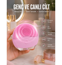 Yüz Temizleme Aleti Genç Görünüm Sağlayan, Kan Dolaşımını Hızlandıran, Kablosuz ve Taşınabilir Yeni Nesil
