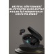 Kulaklık Dijital Göstergeli Bluetooth Bağlantılı Kablosuz Kulak İçi Mikrofonlu Dokunmatik Kontrol