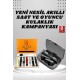 Dijital Göstergeli Powerbank Kulaklık ve 7 Kordonlu Yeni Nesil Akıllı Saat Amoled Ekran