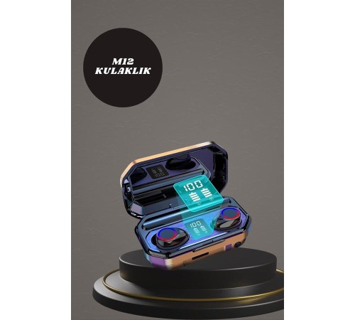 Yeni Nesil Akıllı Saat ve Bluetooth Kulaklık Kampanyası Dijital Göstergeli Powerbankli