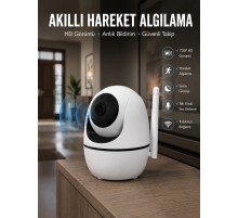 Anlık Bildirimli Hareket Sensörlü Full HD Kamera Yeni Nesil