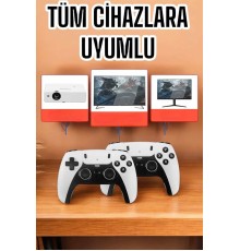 Joystick Çift Kollu Oyun Kolu Retro Oyun Yüksek Çözünürlüklü 3D Game