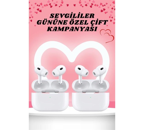 Sevgiliye Hediye Çift Kulaklığı Yeni Nesil Pro Kulaklık Sevgililer Gününe Özel Kampanya