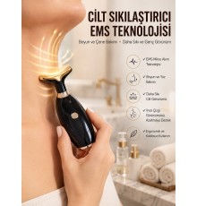 Yüz Ve Boyun Kırşıklık Ems Güzellik Cihazı Gıdık,Sarkma,lık Yüz Masaj Aleti