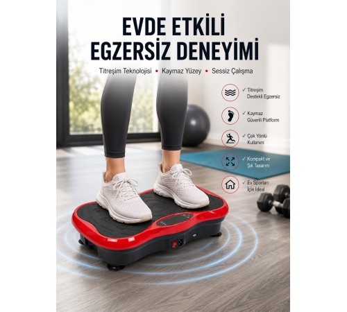 Kas Çalışmasını Destekleyen Titreşimli Egzersiz Makinesi