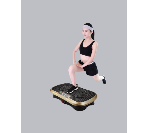 Evde Spor İçin Titreşimli Plate Fitness Platformu