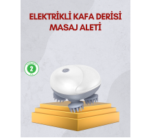 Kablosuz Kafa ve Vücut Masaj Aleti Taşınabilir Tasarım