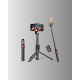 Taşınabilir Tripod ve Selfie Çubuğu Vlog ve Video Çekimi