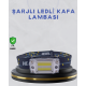 Kompakt LED Kafs Feneri USB Şarjlı Manyetik 2 Işık Modlu 215 Lümen