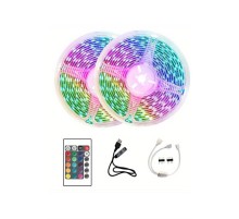 10M Şerit Led İç Mekan Renkli Rgb Şerit Led Kumandalı