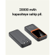 Dijital Ekranlı 20.000 mAh Powerbank | 22.5W Hızlı Şarj + Çoklu Bağlantı Seçeneği