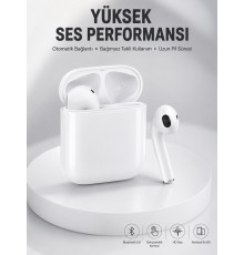 2. Nesil Bluetooth Android ve İOS Uyumlu Kablosuz Kulaklık Çağrı Cevaplama