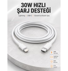 IOS Tüm Serilerle Uyumlu 30W Hızlı Şarj Aleti 11 12 13 14/Pro Max Mini Plus