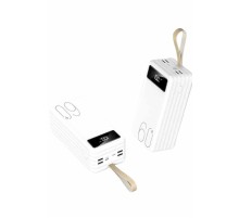Powerbank 60.000 Mah Taşınabilir Şarj Hızlı El Fenerli Dijital Göstergeli