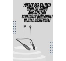 Bluetooth Kulaklık Kablolu Android ve İOS Uyumlu ANC Özellikli