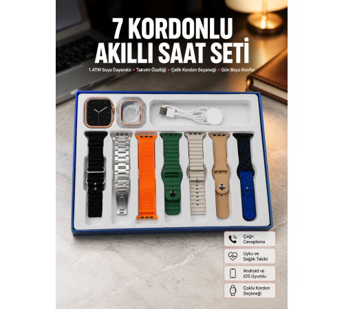 Akıllı Saat Unisex Akıllı Saat Çoklu Kordon Seçeneği Çelik Kordon Plastik Kordon Yeni Nesil