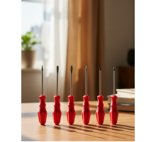 Düz ve Yıldız Başlıklı 7li Tornavida Seti Ergonomik Tutma