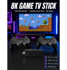8K Ultra HD Game Box 36500 Oyunlu Game Stick Oyun Konsolu