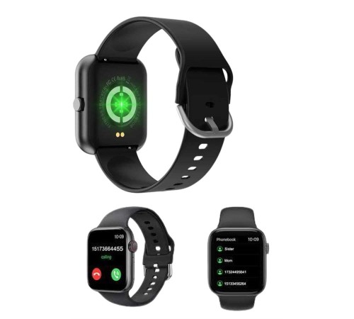 1.83 İnç Akıllı Saat Android ve İOS Uyumlu Çağrı Cevaplayabilen Adımsayar GPS Takibi