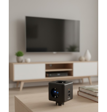 Ev ve Ofis Kullanımı İçin Akım Korumalı USB Girişli Priz