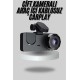 Araç İçi Dikiz Kamerası Sürüş Kaydedici 3 Lensli DVR Kamera