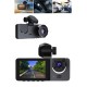 Araç İçi Dikiz Kamerası Sürüş Kaydedici 3 Lensli DVR Kamera
