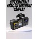 DVR Araç İçi Kamera Hareket Algılayabilen 1080P CarPlay Video Kaydedici