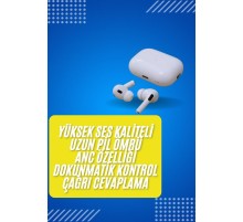 Beyaz Android ve İOS Uyumlu Yüksek Performanslı Uzun Pil Ömrü