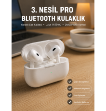 Bluetooth Kulaklık Kulak İçi Silikonlu Stereo Yüksek Ses Kaliteli Dokunmatik