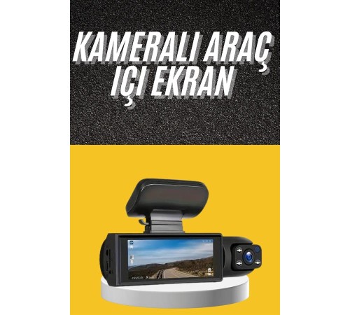 Sürüş Kamerası Video Kaydedici Hareket Algılama Gece Görüşlü