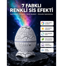 Yıldız Gökyüzü Efektli Çok Modlu Gece Işığı