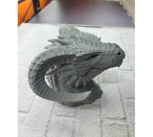 Asılabilir / Masaüstü Ejderha Modeli 3D Dekoratif Heykel 22x17 cm