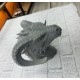 Dekoratif Ejderha Heykeli Özel Tasarım Mitolojik Figür 22x17 cm