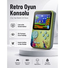 3 İnç Renkli Ekranlı Taşınabilir El Konsolu – G5 Modeli