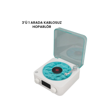 Kablosuz Bluetooth Hoparlör MAVİ