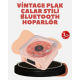 Retro Kristal Netliğinde Ses – Gece Işıklı Retro Bluetooth Hoparlör