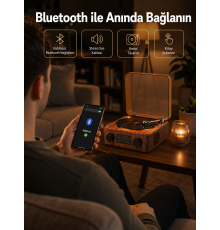 Saatli Gece Işıklı Hoparlör – Modern ve Vintage Tasarım Yeni Nesil