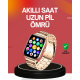 AMOLED Ekranlı Türkçe Menülü Akıllı Saat Bluetooth Görüşmeli
